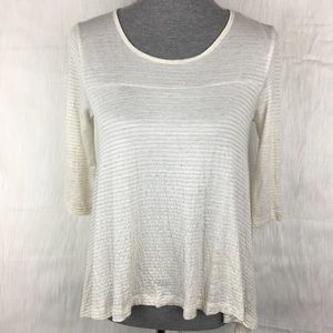 ✨ Postmark Anthropologie Striped Handkerchief Top